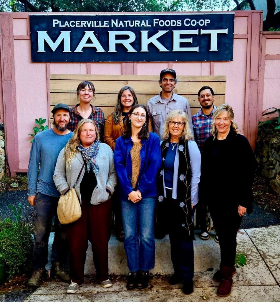Group photo of the Placerville Food Co-op board members.
